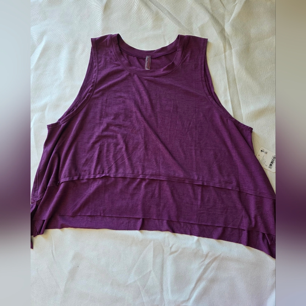 FP Movement By Free People Tempo Tank Deep Mulberry
